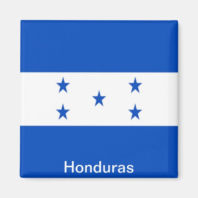 Imán Bandera de Honduras (Frente)