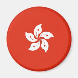Imán Bandera de Hong Kong