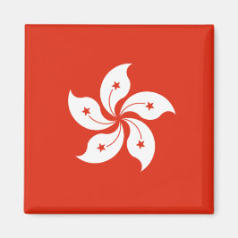 Imán Bandera de Hong Kong