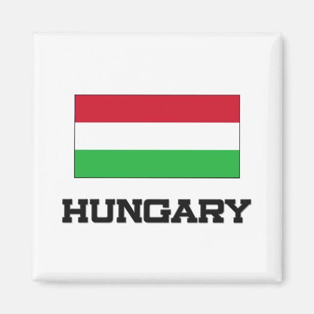 Imán Bandera de Hungría (Frente)