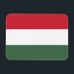 Imán Bandera de Hungría<br><div class="desc">Bandera patriótica de Hungría.</div>