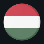 Imán Bandera de Hungría<br><div class="desc">Bandera patriótica de Hungría.</div>