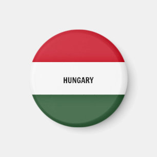 Imán Bandera de Hungría, etiquetada