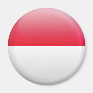 Imán Bandera de Indonesia