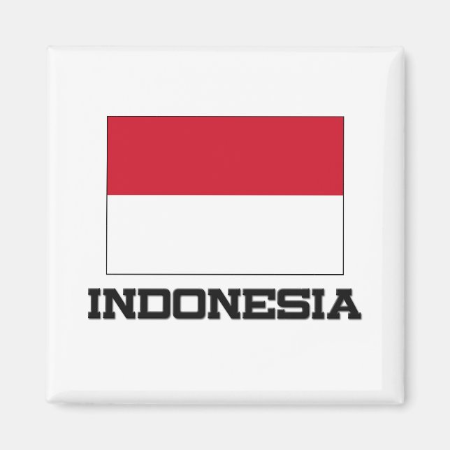 Imán Bandera de Indonesia (Frente)