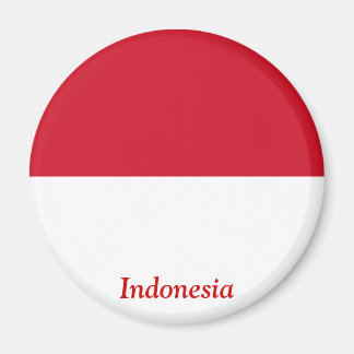 Imán Bandera de Indonesia