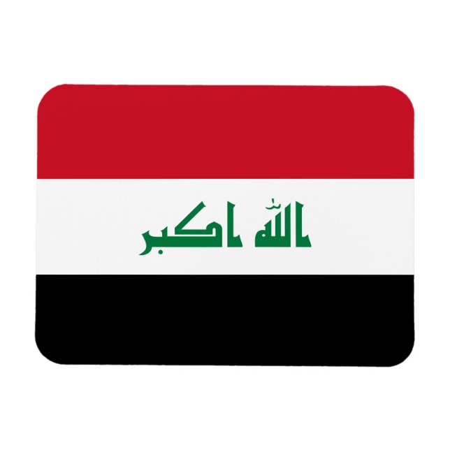 Imán Bandera de Irak (Horizontal)