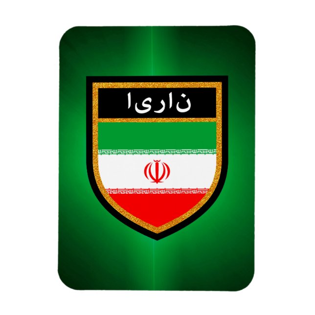 Imán Bandera de Irán (Vertical)
