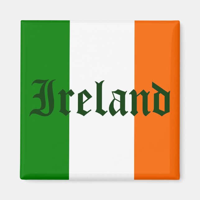 Imán Bandera de Irlanda (Frente)