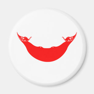 Imán Bandera de Isla de Pascua