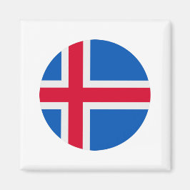 Imán Bandera de Islandia