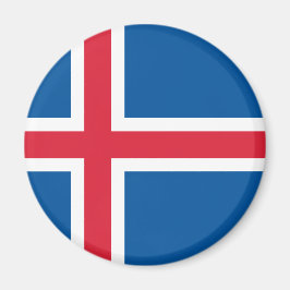 Imán Bandera de Islandia