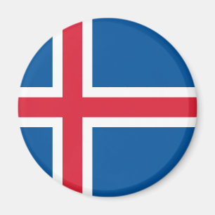 Imán Bandera de Islandia