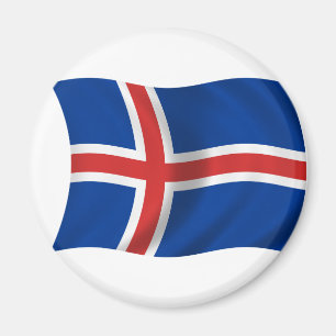 Imán Bandera de Islandia