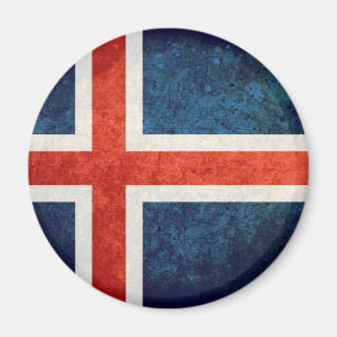 Imán Bandera de Islandia