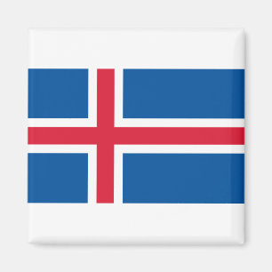 Imán Bandera de Islandia