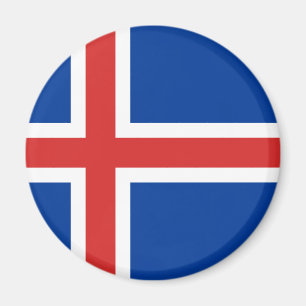 Imán Bandera de Islandia