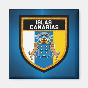Imán Bandera de Islas Canarias