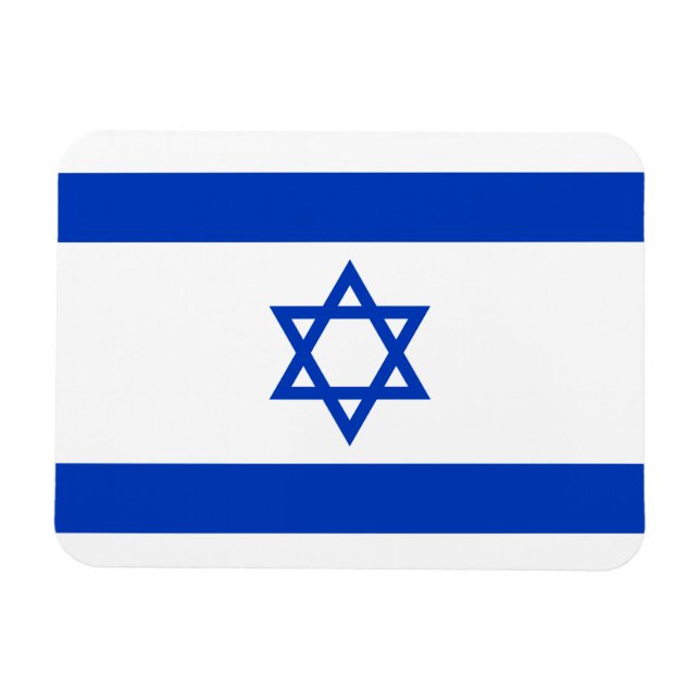 Imán Bandera de Israel (Horizontal)
