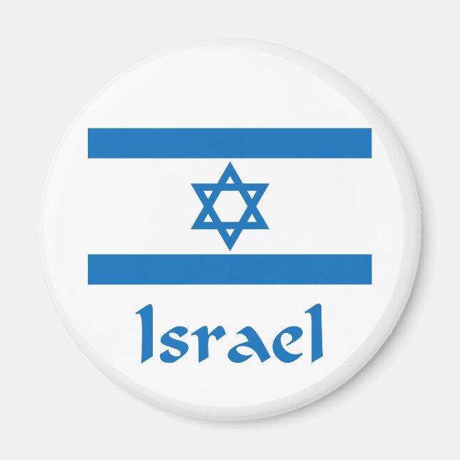 Imán Bandera de Israel (Frente)