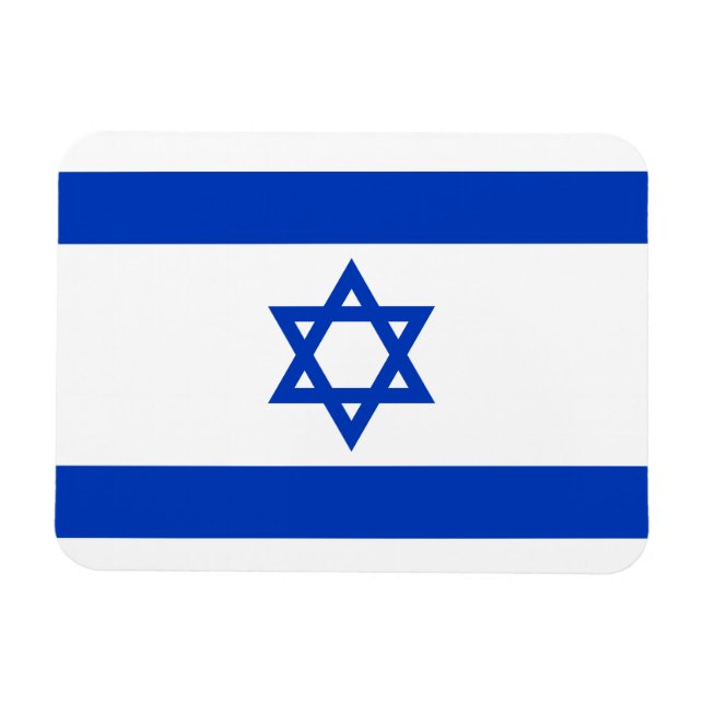 Imán Bandera de Israel (Horizontal)