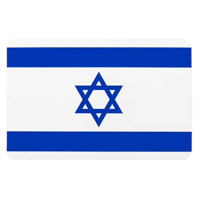 Imán Bandera de Israel (Horizontal)