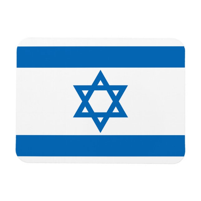 Imán Bandera de Israel (Horizontal)