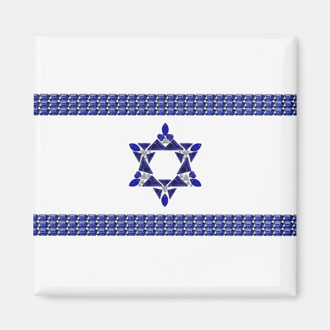Imán Bandera de Israel (Frente)