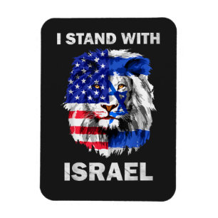 Imán Bandera de Israel y Estados Unidos León _ Me mante