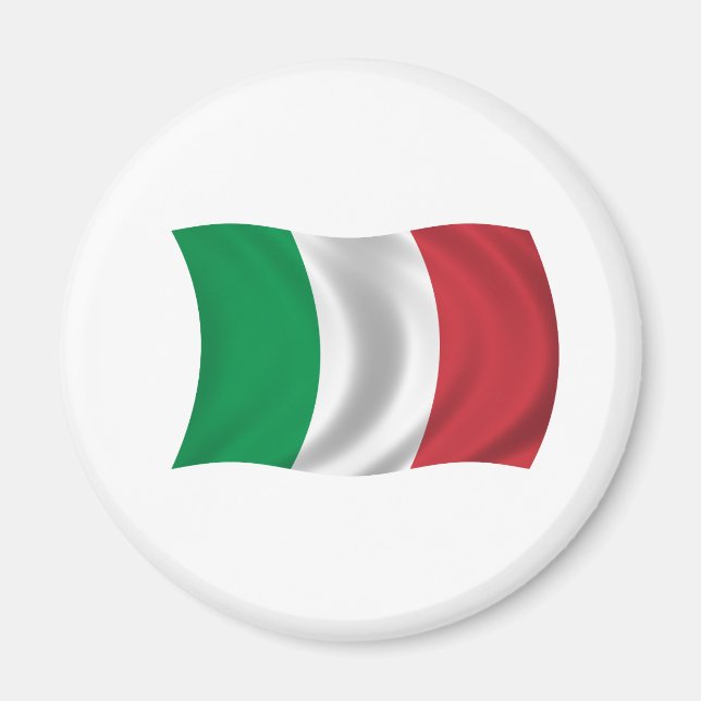 Imán Bandera de Italia (Frente)