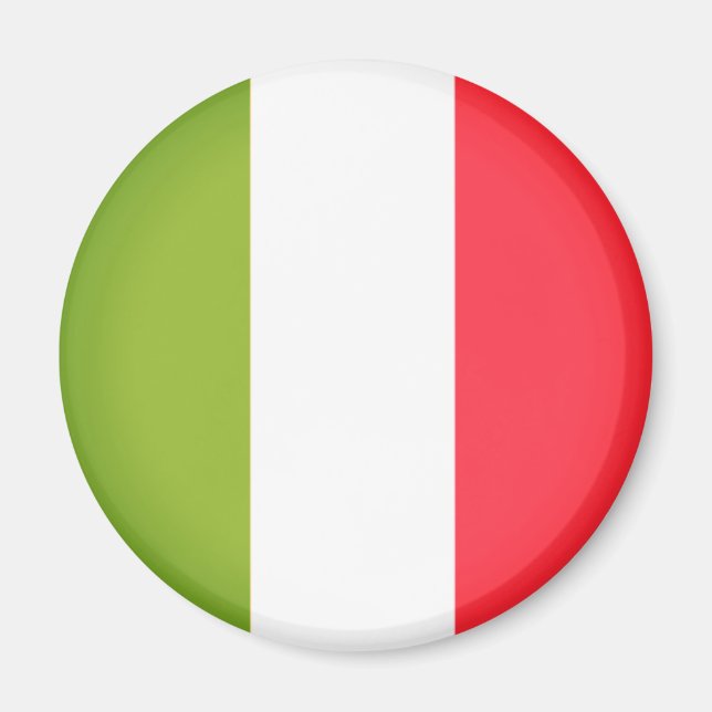 Imán Bandera de Italia (Frente)