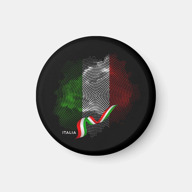 Imán Bandera de Italia (Frente)