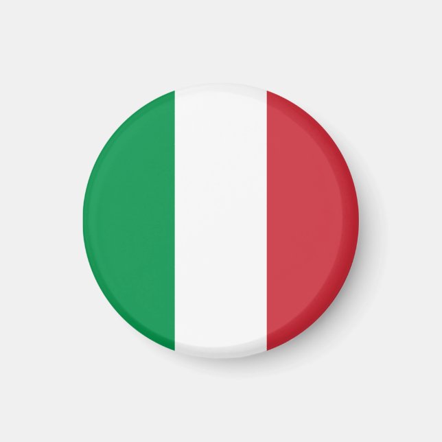 Imán Bandera de Italia (Frente)