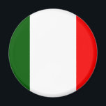 Imán Bandera de Italia<br><div class="desc">Bandera de Italia. Bandera italiana de gran calidad. Tenemos otros productos de regalo de Italia,  camisetas de Italia con huellas frontal y trasera,  tazas de Italia,  tarjetas de Italia y mucho más para Italia</div>