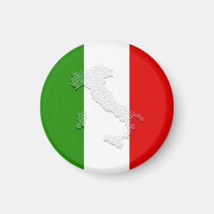 Imán Bandera de Italia