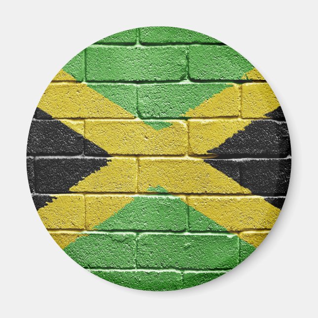 Imán Bandera de Jamaica (Frente)