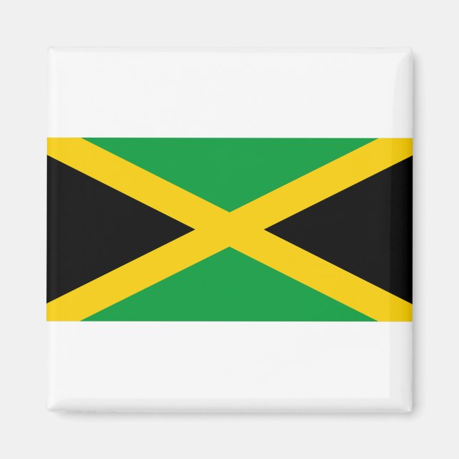 Imán Bandera de Jamaica (Frente)