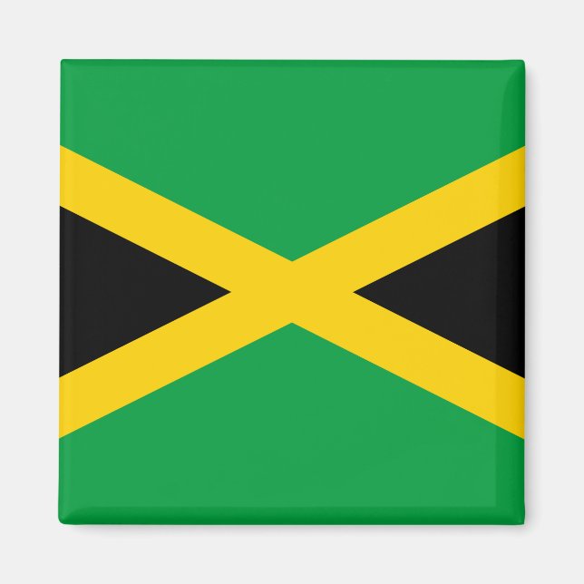 Imán Bandera de Jamaica (Frente)