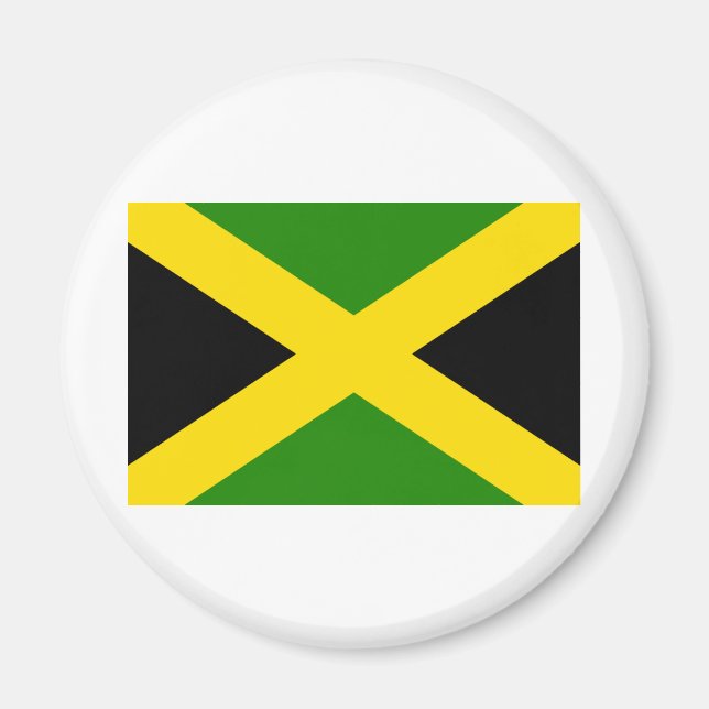 Imán Bandera de Jamaica (Frente)
