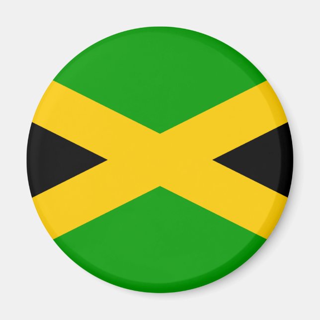 Imán Bandera de Jamaica (Frente)