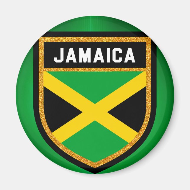 Imán Bandera de Jamaica (Frente)