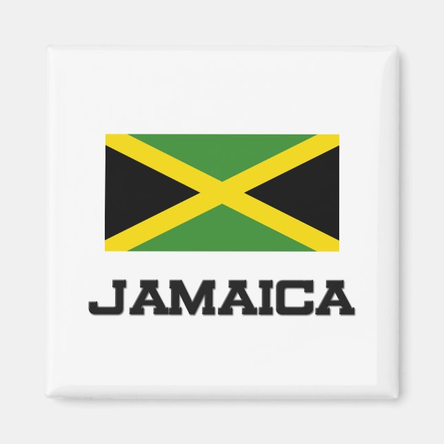 Imán Bandera de Jamaica (Frente)