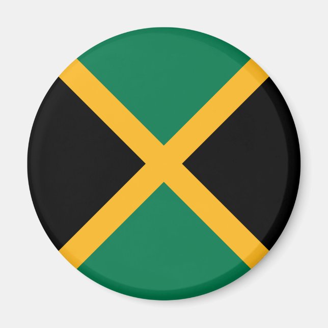 Imán Bandera de Jamaica (Frente)