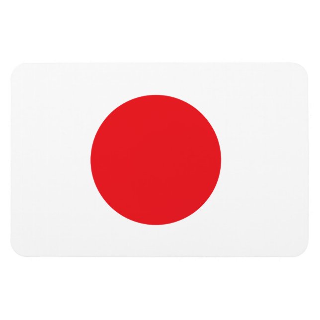 Imán Bandera de Japón (Horizontal)