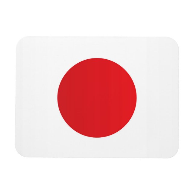 Imán Bandera de Japón (Horizontal)