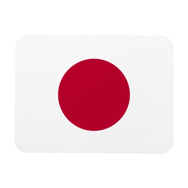Imán Bandera de Japón (Horizontal)