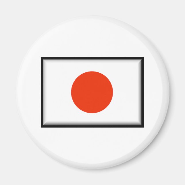 Imán Bandera de Japón (Frente)