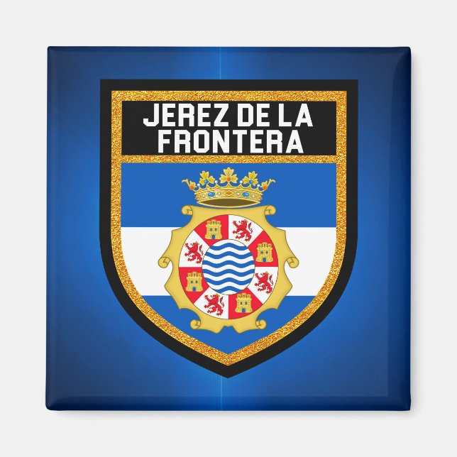 Imán Bandera de Jerez de la Frontera (Frente)