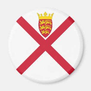 Imán Bandera de Jersey