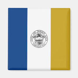 Imán Bandera de Jersey City (Nueva Jersey)
